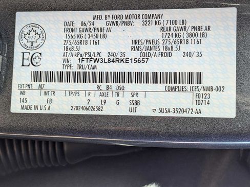 Certified 2024 Ford F150 XLT w/ Tow/Haul Package AWD/4WD image 29