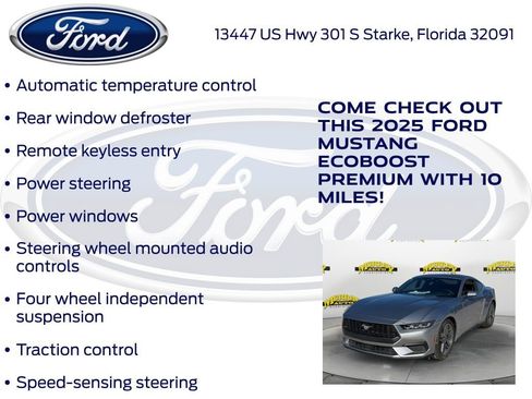 New 2025 Ford Mustang Premium image 15