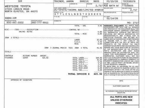 Used 2025 Toyota Tacoma TRD Pro image 25