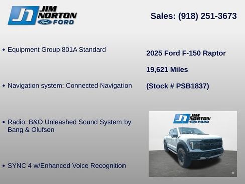 Used 2025 Ford F150 Raptor AWD/4WD image 8