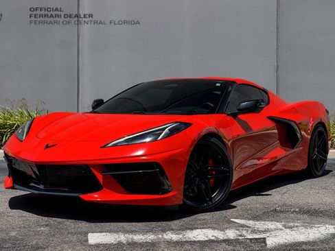 Used 2024 Chevrolet Corvette Stingray Preferred Cpe w/ Stealth Interior Trim Package RWD image 1