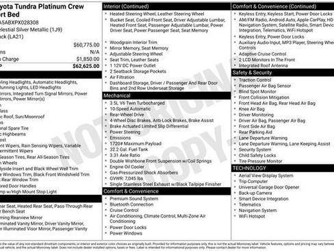 Used 2023 Toyota Tundra Platinum image 5