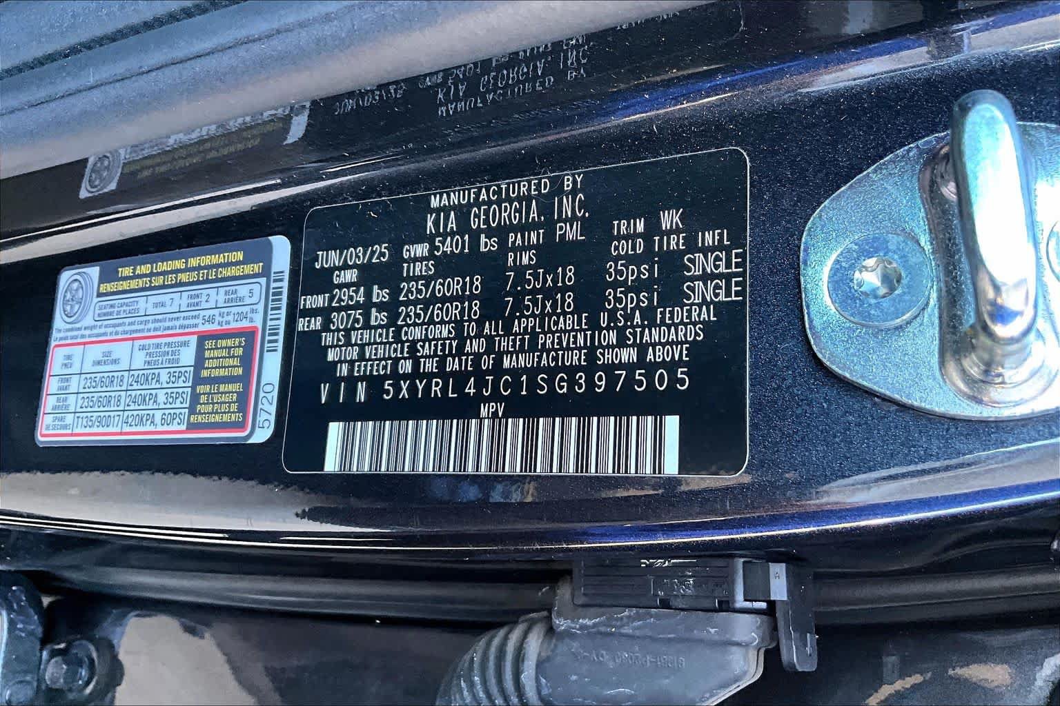 Used 2025 Kia Sorento S FWD image 29