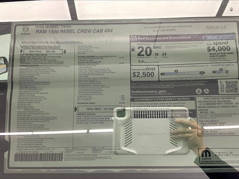 New 2026 RAM 1500 Rebel w/ Rebel Level 2 Equipment Group image 21