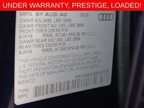 Used 2025 Audi Q5 Prestige AWD/4WD image 28