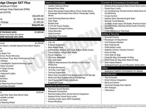 Used 2018 Dodge Charger SXT Plus w/ Blacktop Package image 31