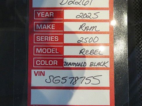 New 2025 RAM 2500 Rebel w/ Rebel Level 1 Equipment Group image 31