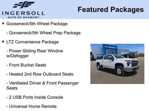 Used 2023 Chevrolet Silverado 3500 LTZ w/ LTZ Convenience Package image 8
