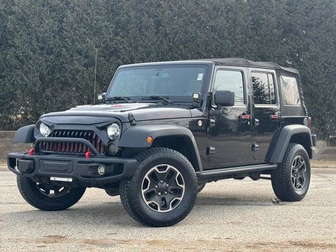 Used 2015 Jeep Wrangler Unlimited Rubicon w/ Dual Top Group image 1