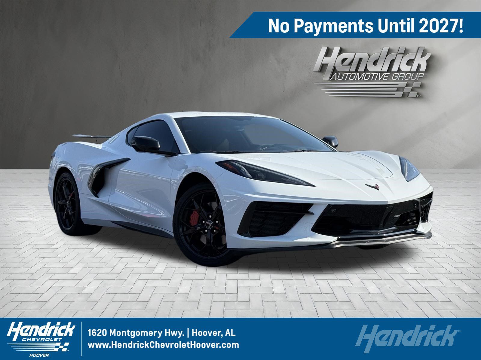 Used 2021 Chevrolet Corvette Stingray Preferred Cpe w/ Z51 Performance Package RWD image 1