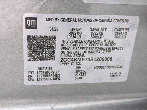 Certified 2025 Chevrolet Silverado 2500 Custom w/ Custom Value Package image 31