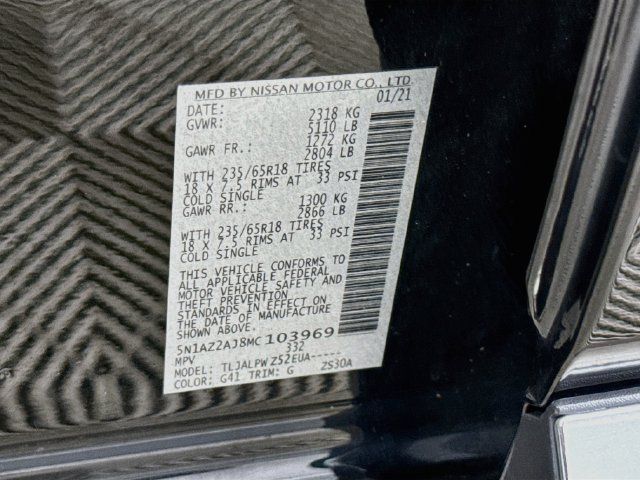 Used 2021 Nissan Murano S FWD image 29