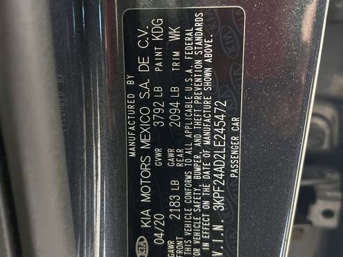 Certified 2020 Kia Forte LXS image 33