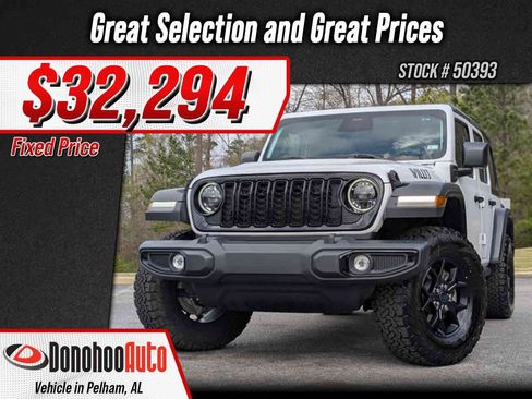Used 2025 Jeep Wrangler Unlimited Sport S 4xe AWD/4WD image 1