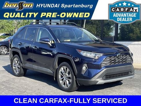 Used 2021 Toyota RAV4 Limited w/ Limited Grade Weather Package FWD image 1