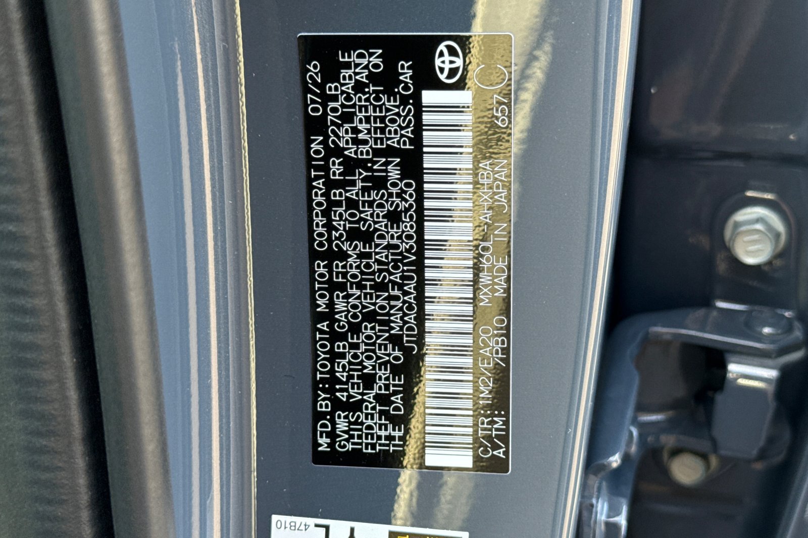 New 2027 Toyota Prius Limited FWD image 23