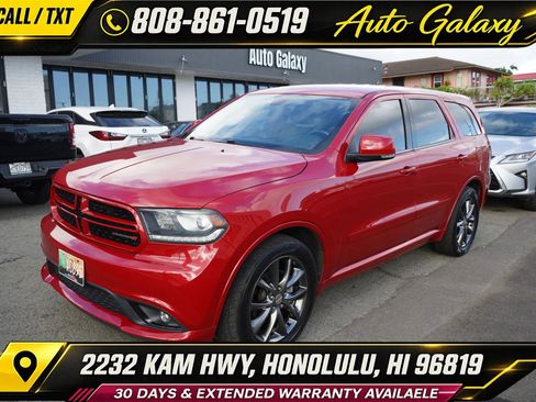 Used 2017 Dodge Durango GT w/ Nav & Power Liftgate Group RWD image 1