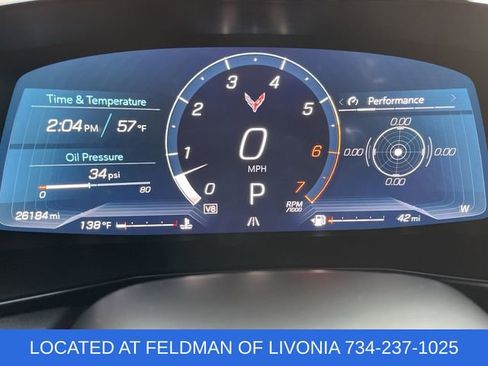 Certified 2021 Chevrolet Corvette Stingray Coupe w/ Engine Appearance Package image 12