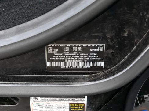 Used 2024 McLaren 750S Spider image 20