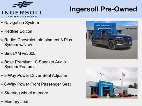 Used 2024 Chevrolet Traverse Premier w/ Redline Edition AWD/4WD image 3