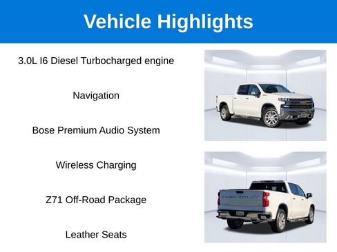 Used 2020 Chevrolet Silverado 1500 LTZ w/ LTZ Convenience Package AWD/4WD image 2