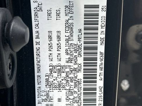 Used 2020 Toyota Tacoma Limited AWD/4WD image 33