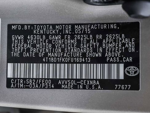 Used 2015 Toyota Camry LE image 29