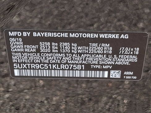 Used 2019 BMW X3 xDrive30i w/ Convenience Package image 26