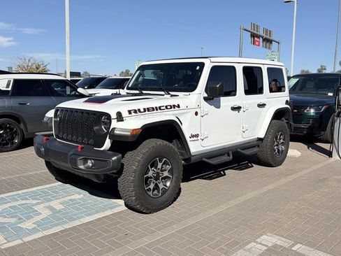 Used 2022 Jeep Wrangler Unlimited Rubicon w/ LED Lighting Group AWD/4WD image 1