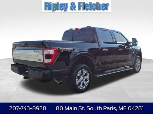 Used 2022 Ford F150 Platinum w/ Equipment Group 701A High AWD/4WD image 6