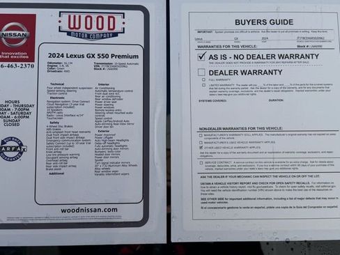 Used 2024 Lexus GX 550 image 10