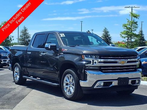 Used 2021 Chevrolet Silverado 1500 LTZ w/ LTZ Premium Package AWD/4WD image 1