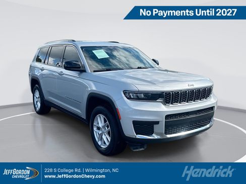 Used 2023 Jeep Grand Cherokee L Laredo w/ Luxury Tech Group I AWD/4WD image 1