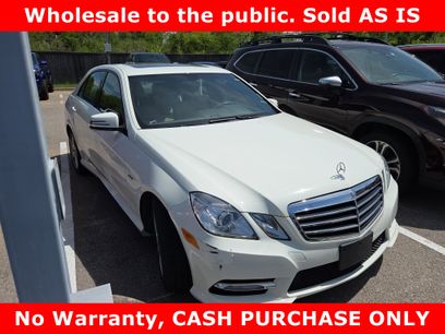 Used 2012 Mercedes-Benz E 350 4MATIC Sedan