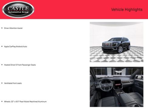 New 2025 GMC Acadia Denali w/ Super Cruise Package image 8