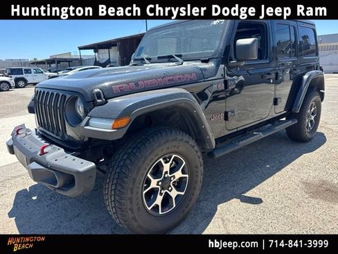 Used 2022 Jeep Wrangler Unlimited Rubicon w/ Steel Bumper Group AWD/4WD image 1