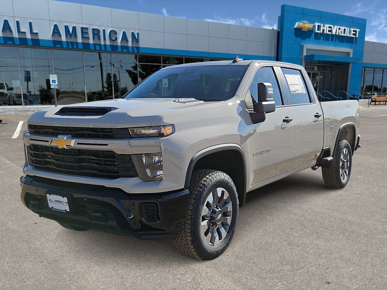 New 2026 Chevrolet Silverado 2500 Custom w/ Custom Value Package AWD/4WD image 1