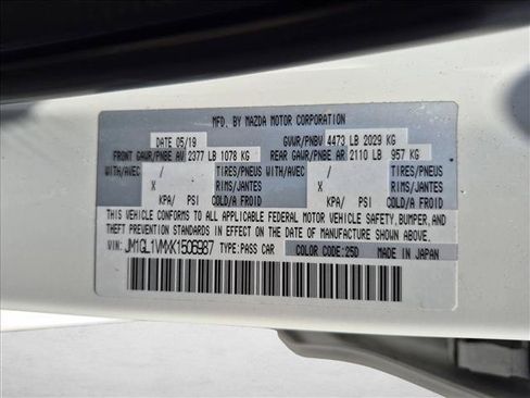 Used 2019 MAZDA MAZDA6 Touring FWD image 17