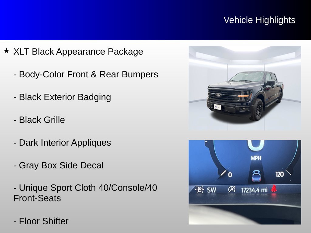 Used 2024 Ford F150 XLT w/ FX4 Off-Road Package AWD/4WD image 8