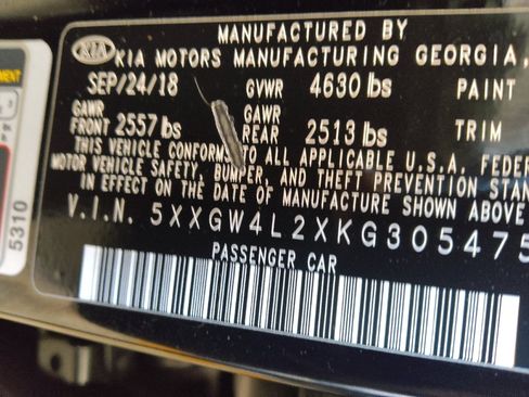Used 2019 Kia Optima SX FWD image 33