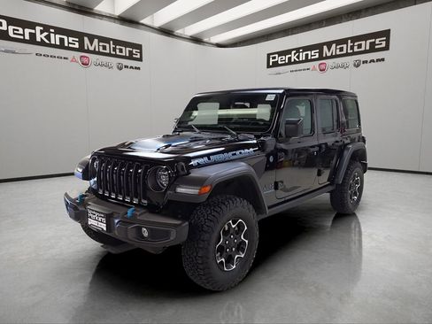 Certified 2023 Jeep Wrangler Unlimited Rubicon 4xe w/ Cold Weather Group AWD/4WD image 1