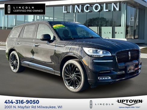 Certified 2023 Lincoln Aviator Black Label w/ Jet Package image 1