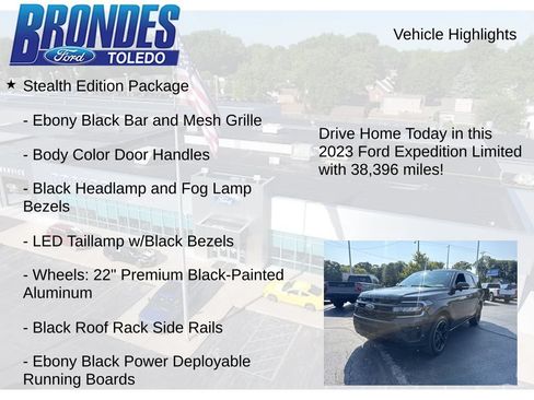 Used 2023 Ford Expedition Limited AWD/4WD image 17
