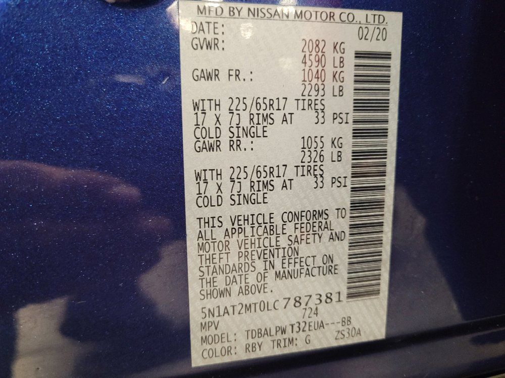 Used 2020 Nissan Rogue S FWD image 33