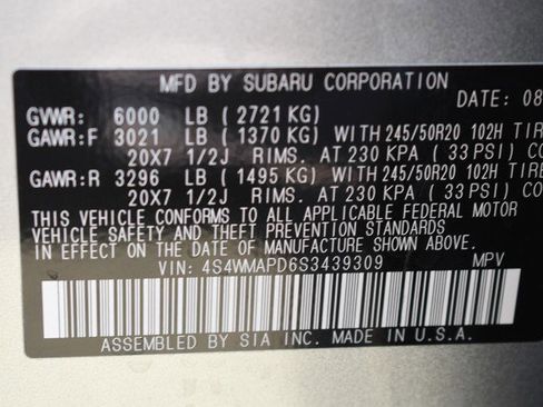 Used 2025 Subaru Ascent Limited w/ Popular Package #2 image 35