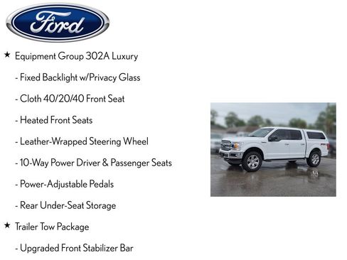Used 2018 Ford F150 XLT w/ Equipment Group 302A Luxury AWD/4WD image 9