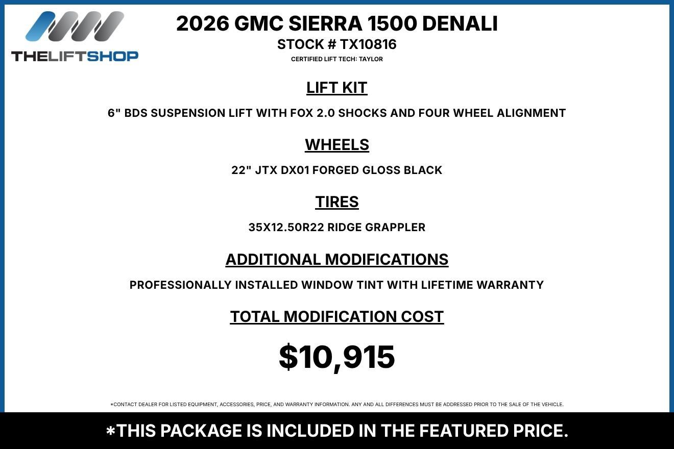 Used 2026 GMC Sierra 1500 Denali AWD/4WD image 2