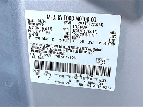 Used 2014 Ford F150 XLT w/ Equipment Group 302A Luxury image 35