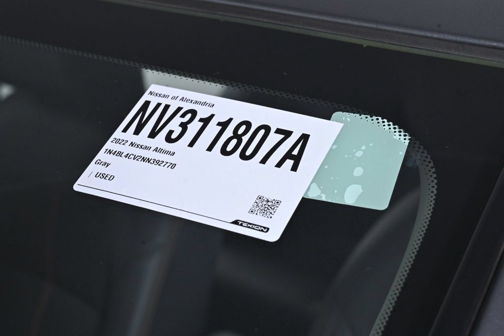 Certified 2022 Nissan Altima 2.5 SR FWD image 36