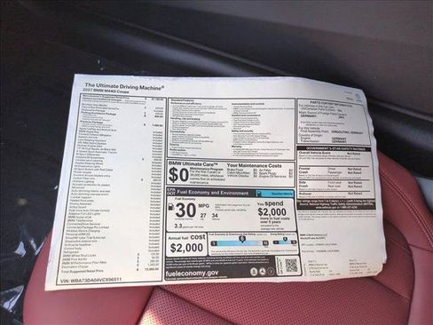 New 2027 BMW M440i Coupe w/ Premium Package RWD image 18
